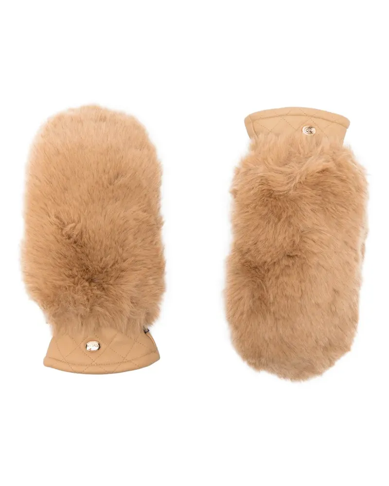 GOLDBERGH Hill mittens - Nude Nude