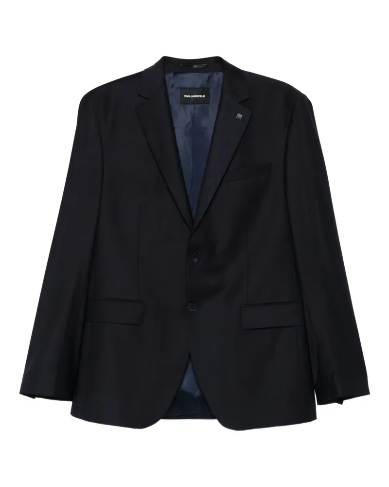 Karl Lagerfeld Sakko mit zwei Knöpfen - Blau Blau