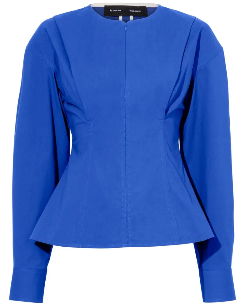 Proenza Schouler Ivonne Hemd - Blau Blau