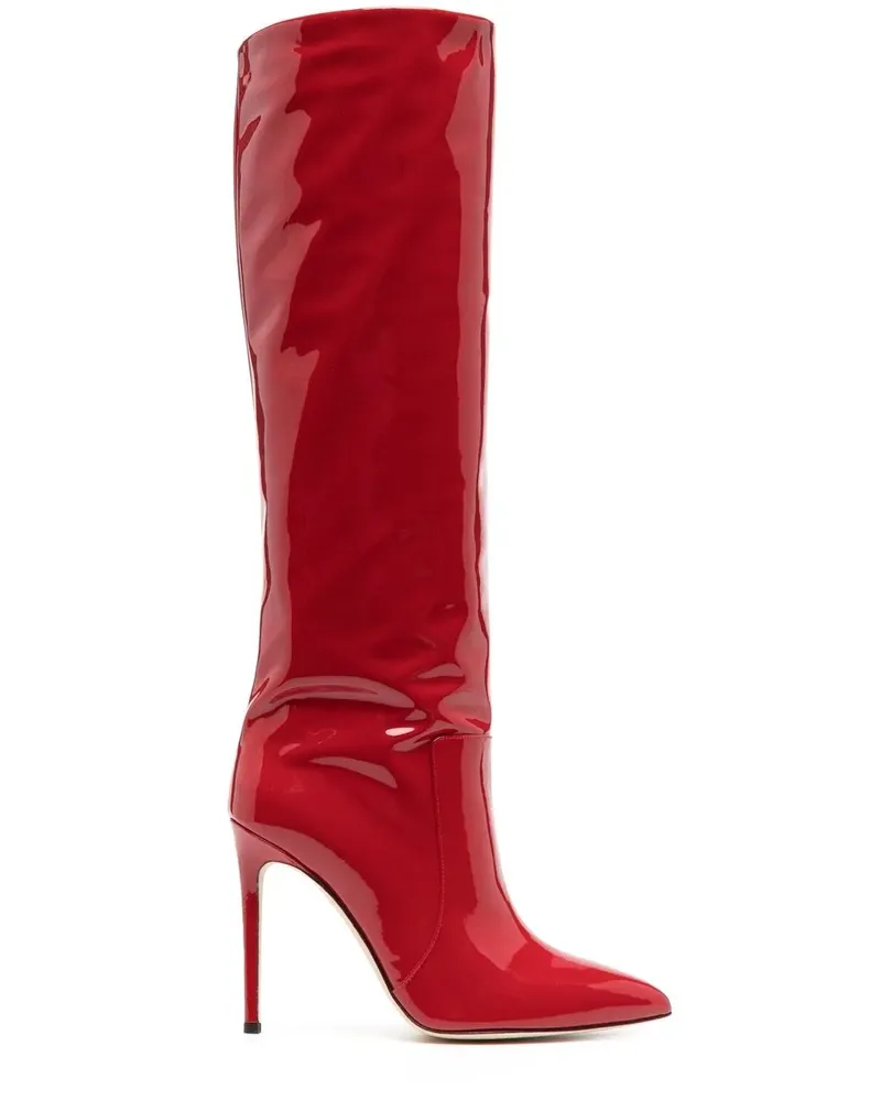 Paris Texas Kniehohe Stiefel 110mm - Rot Rot