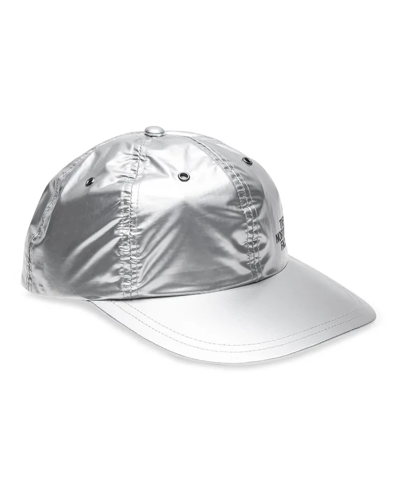 Supreme Being x TNF Metallic-Baseballkappe Silber