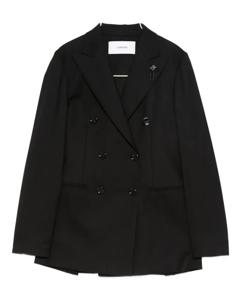 LARDINI Adam double-breasted blazer - Schwarz Schwarz