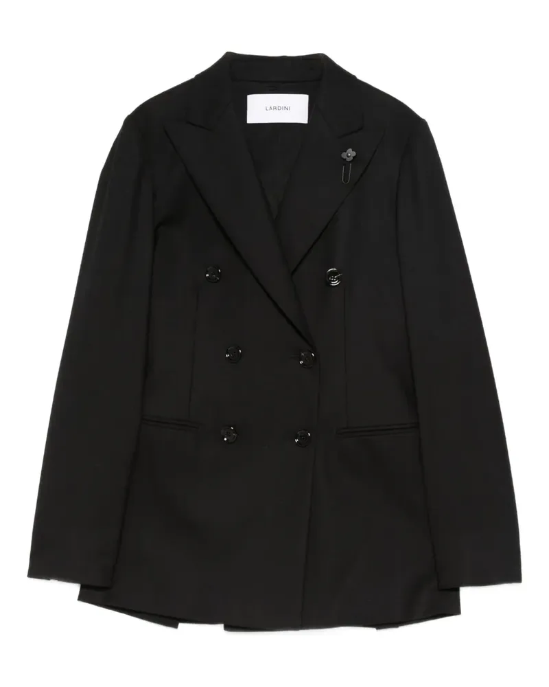 LARDINI Adam double-breasted blazer - Schwarz Schwarz