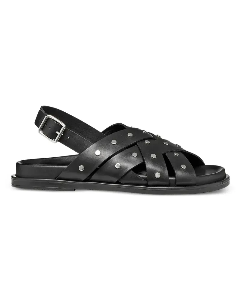 Geox Adelash studded crossover-strap sandals - Schwarz Schwarz