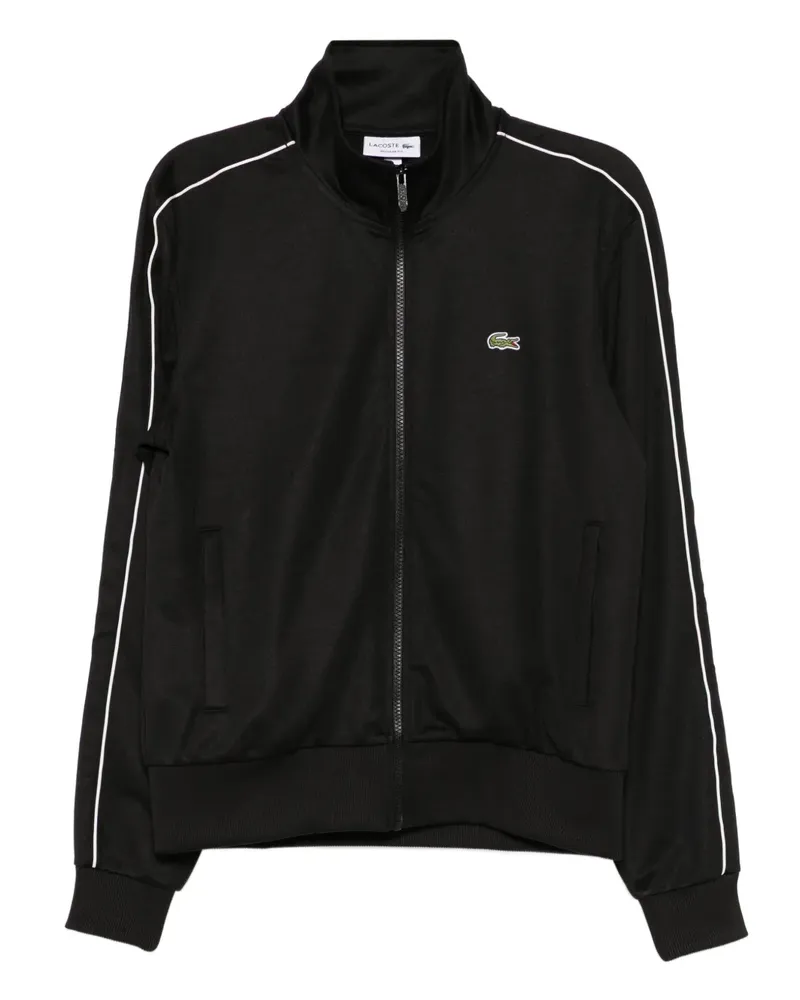 Lacoste Jacke mit Logo-Applikation - Schwarz Schwarz