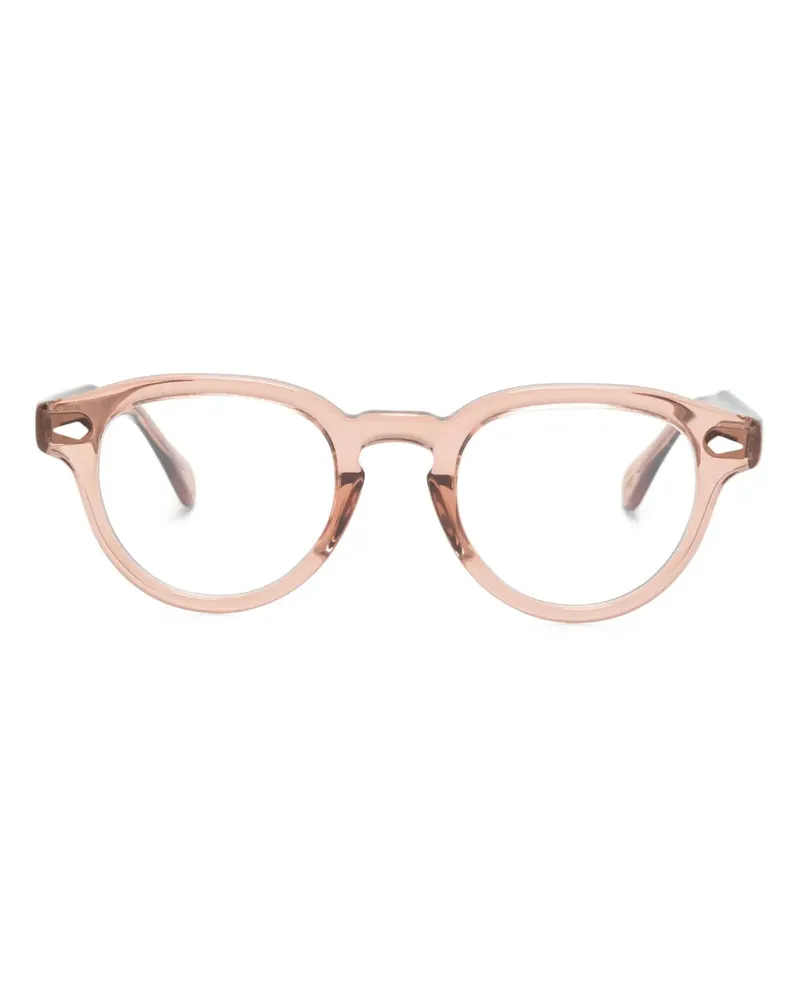 MOSCOT Maydela Brille mit rundem Gestell - Rosa Rosa