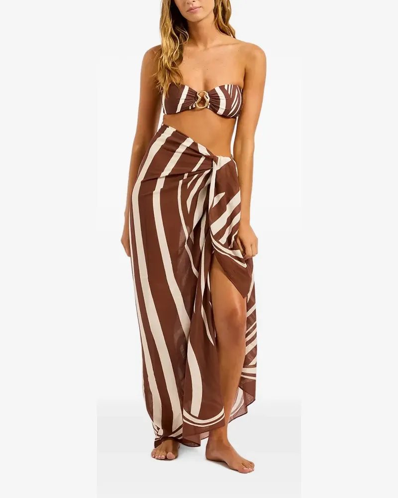 Seafolly Australia Coastline striped sarong - Braun Braun