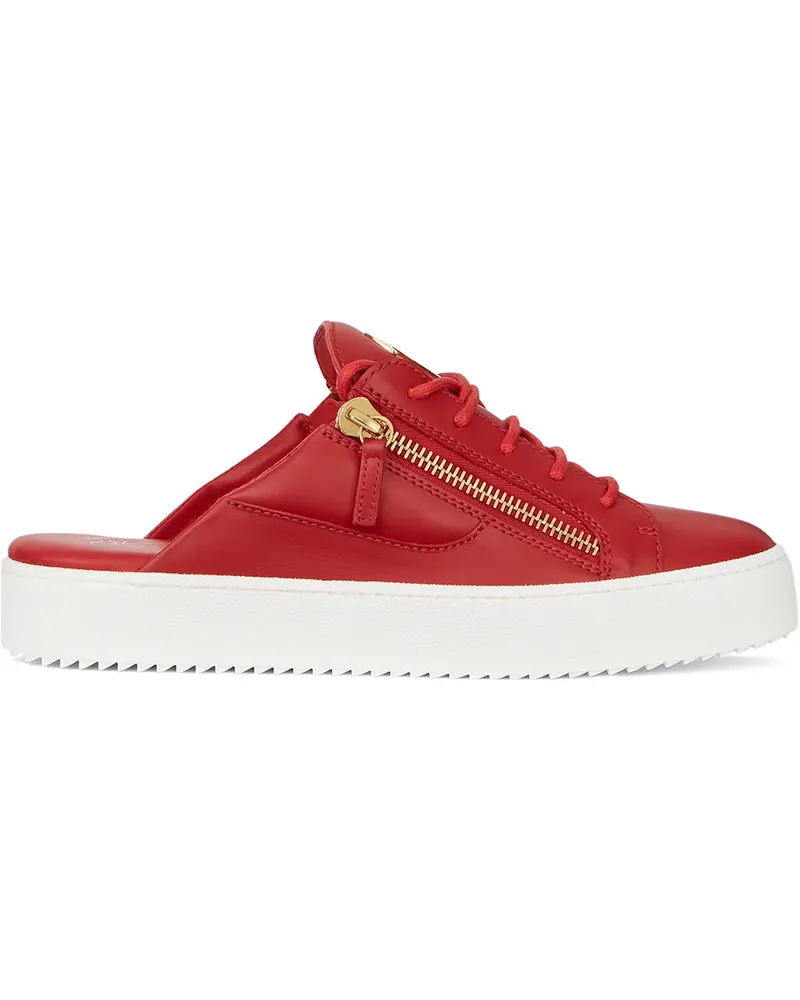 Giuseppe Zanotti Fersenfreie Sneakers - Rot Rot