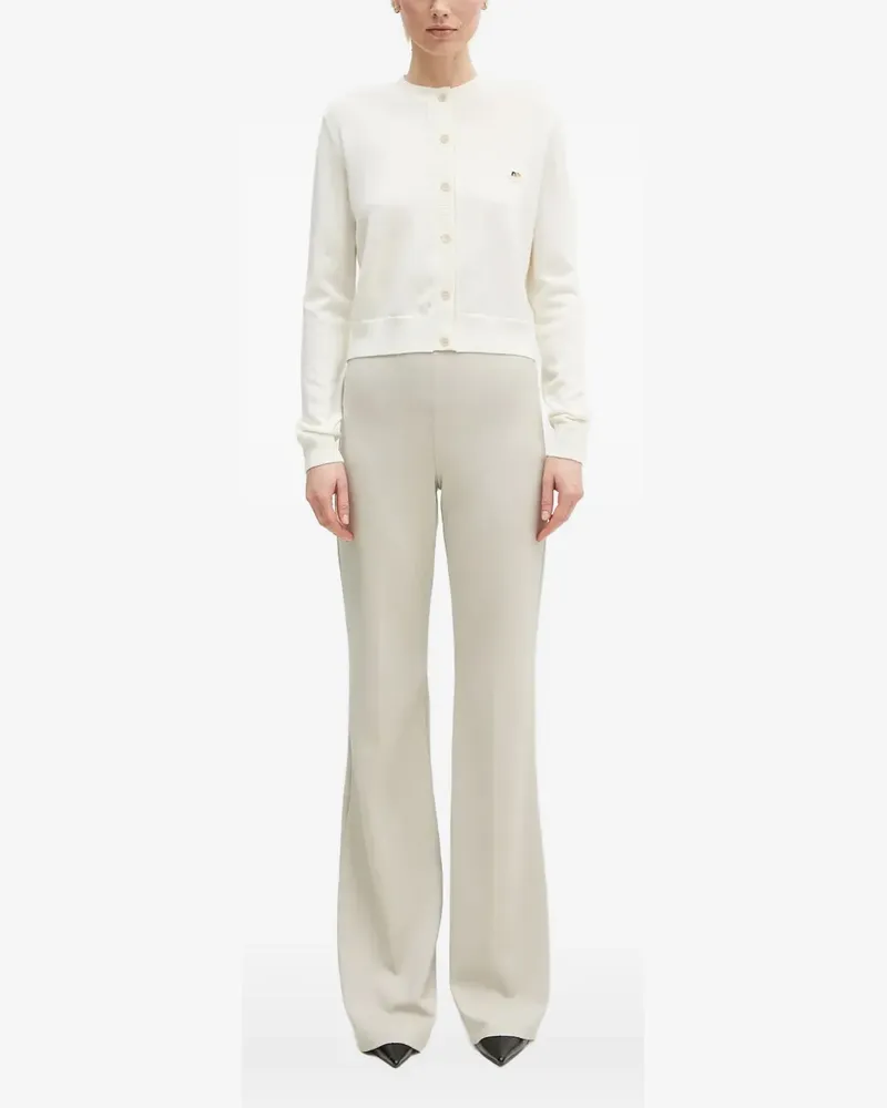 Fiorucci Bestickter Cardigan - Nude Nude