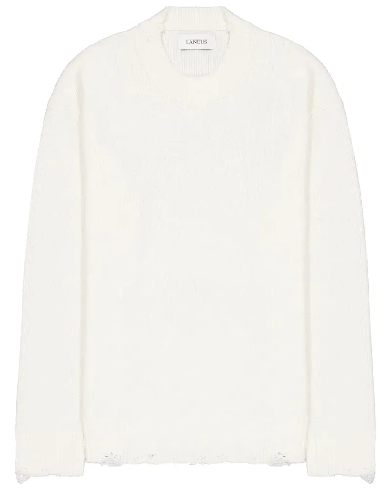 Laneus Gestrickter Pullover - Nude Nude