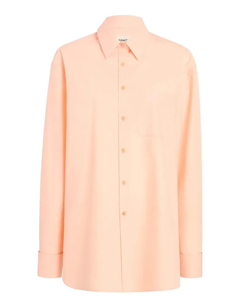KHAITE cotton shirt - Rosa Rosa