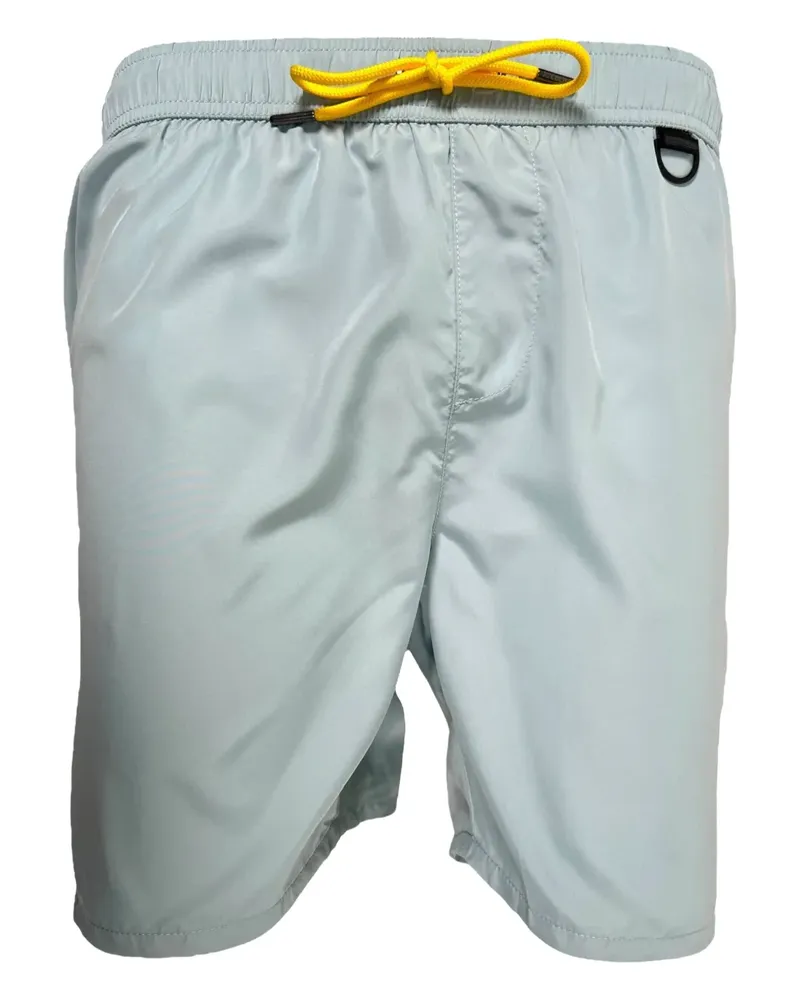 Iceberg Badeshorts mit Logo-Schild - Grün Grün