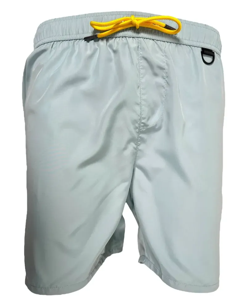 Iceberg Badeshorts mit Logo-Schild - Grün Grün