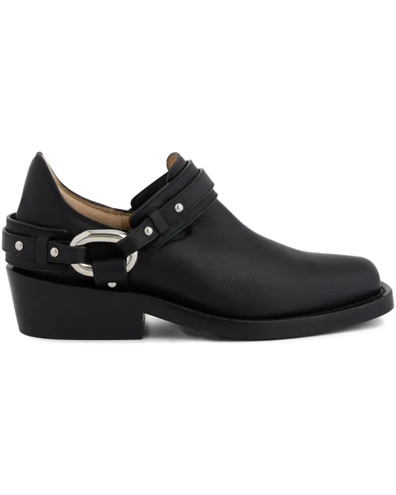 Paco Rabanne XL Link biker ankle boots - Schwarz Schwarz