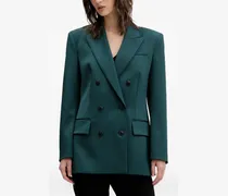 Doppelreihiges Sakko - Grün
