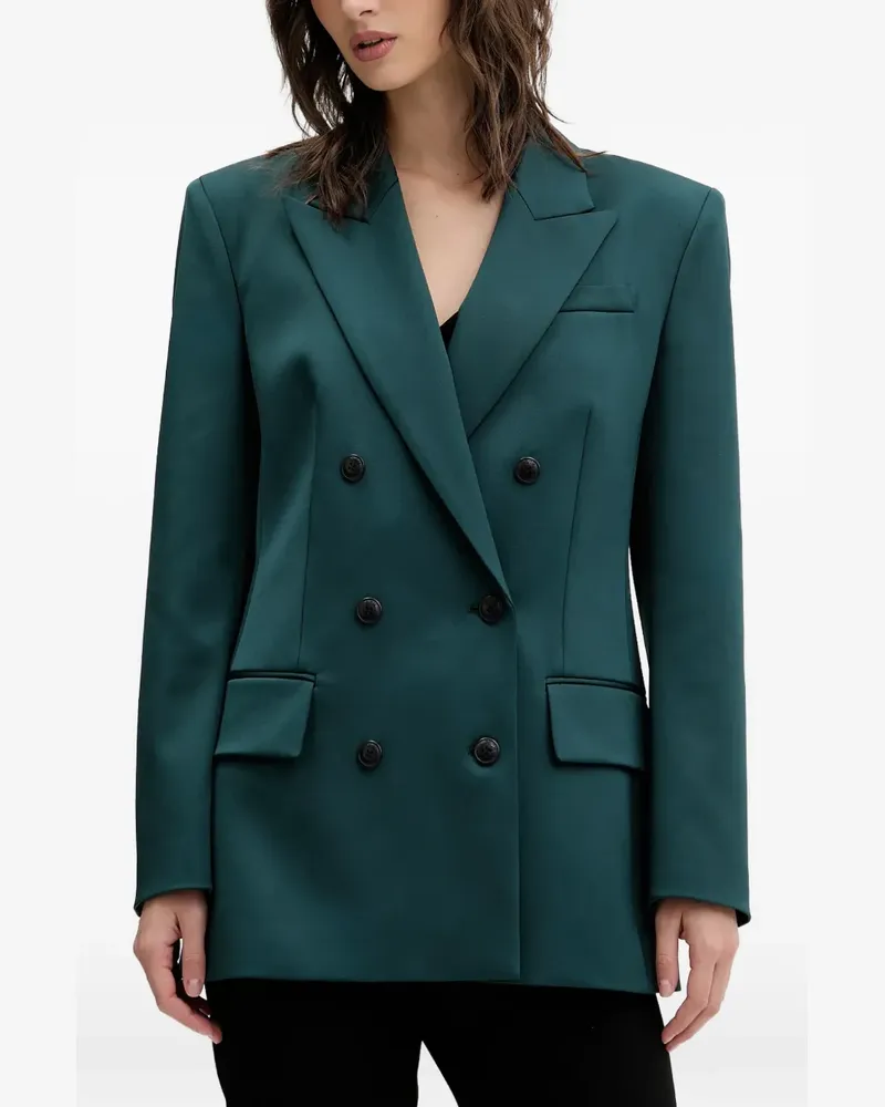 HUGO BOSS double-breasted blazer - Grün Grün