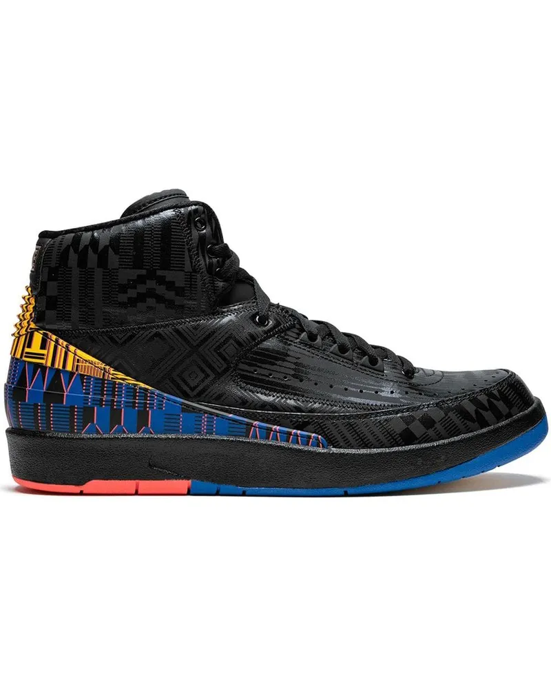 Jordan Air  2 Retro BHM' Sneakers - Schwarz Schwarz