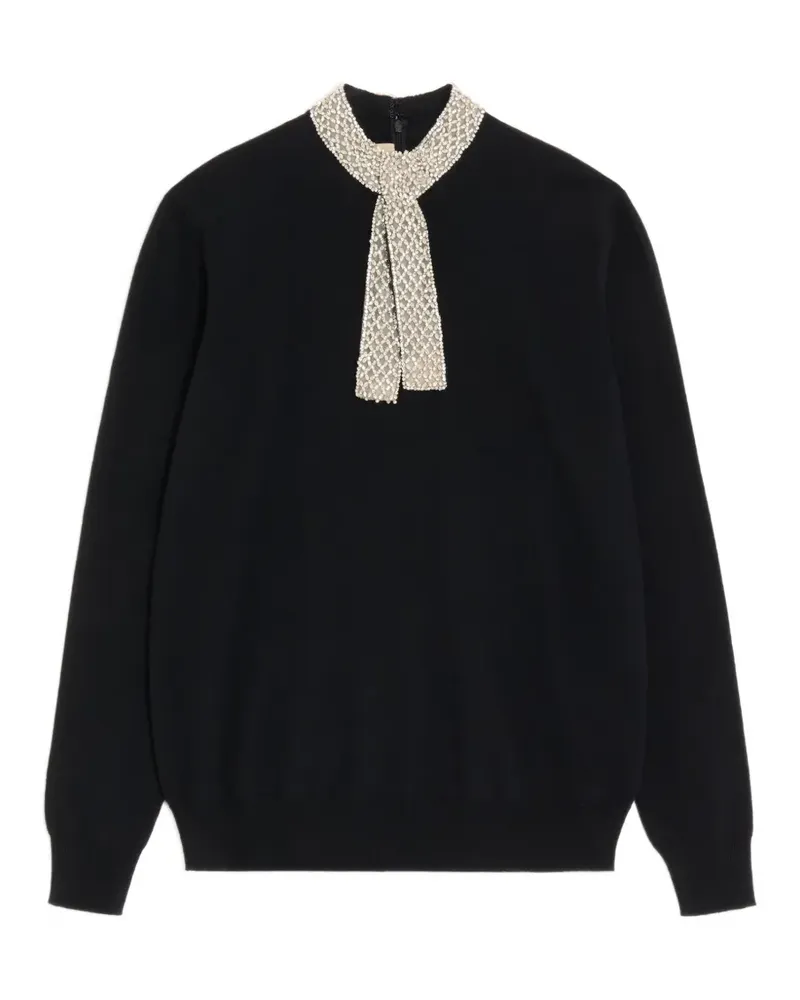 Valentino Garavani Pullover mit Stickerei - Schwarz Schwarz