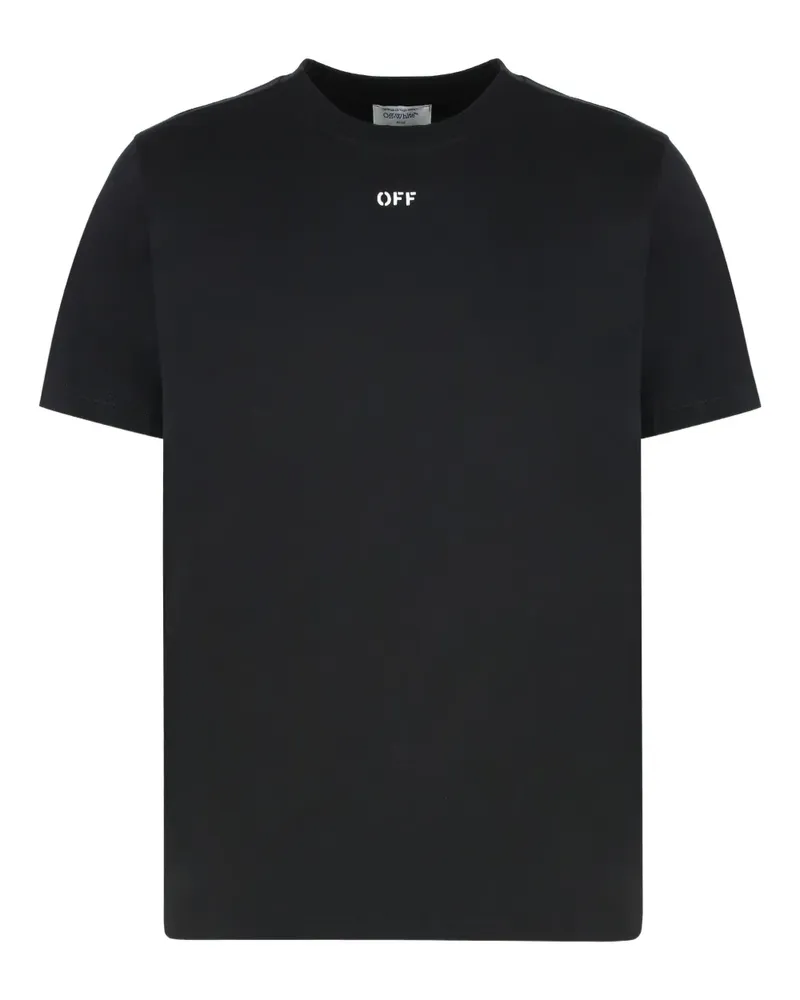 OFF-WHITE T-Shirt mit Pfeilen - Schwarz Schwarz