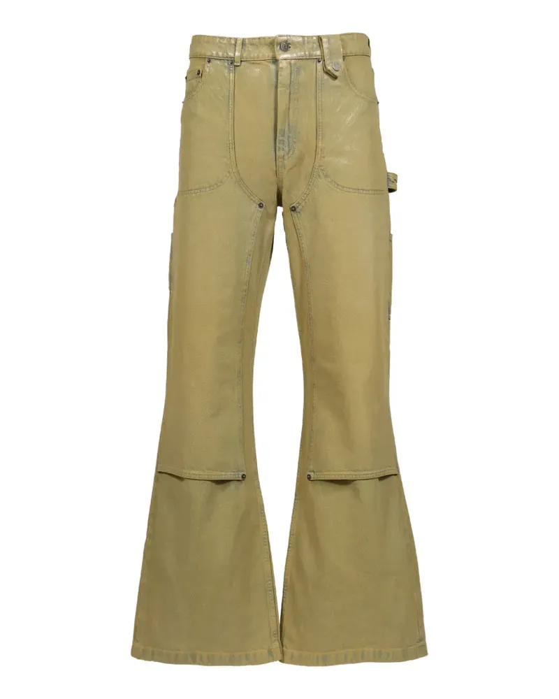 Egonlab Samy Jeans mit Einsätzen - Grün Grün
