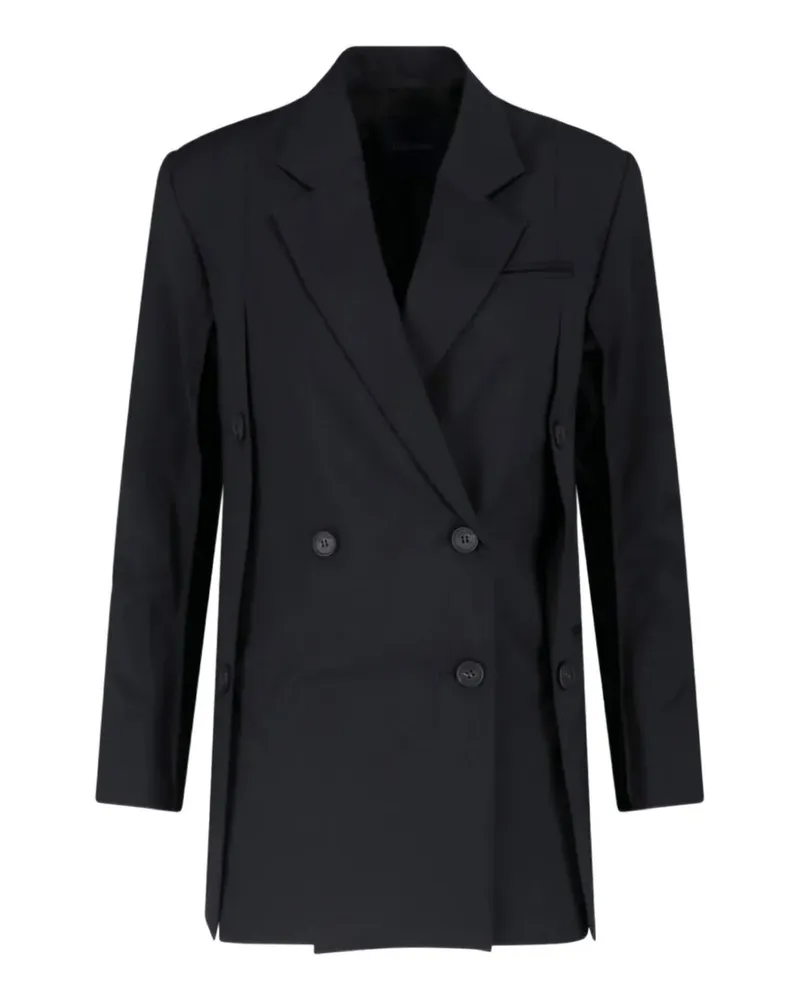 Eudon Choi double-breasted coat - Schwarz Schwarz