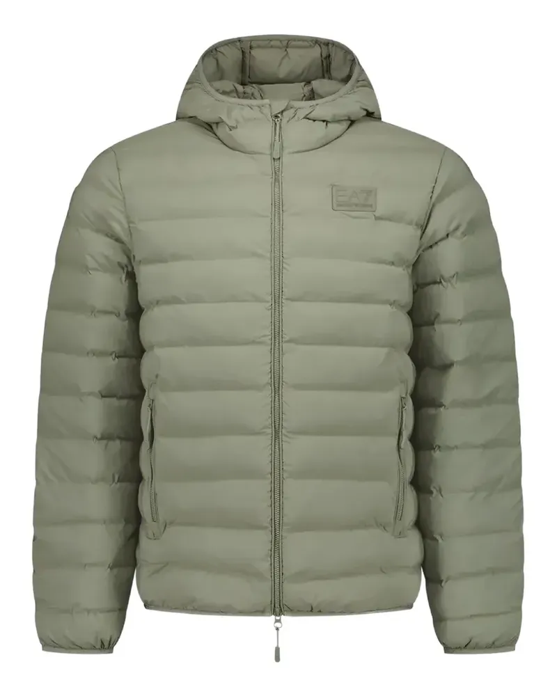 EA7 hooded quilted jacket - Grün Grün