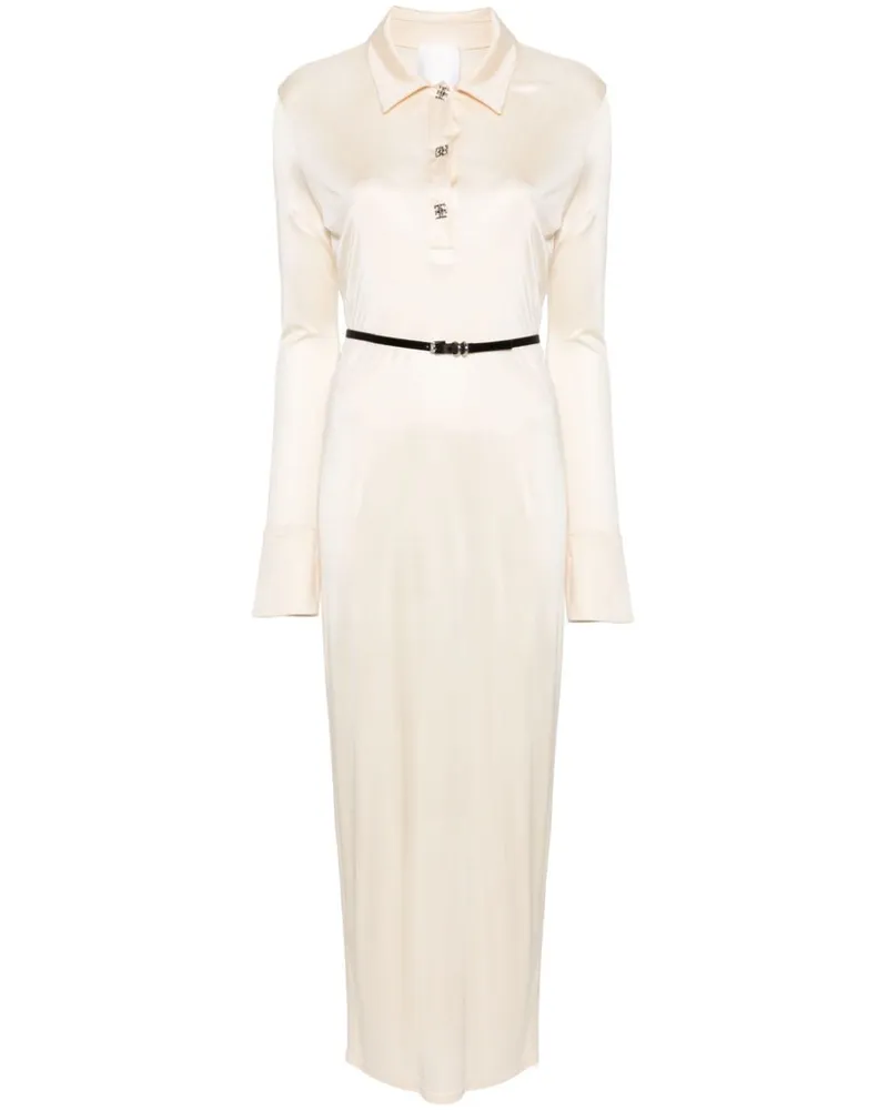 Givenchy Maxikleid mit 4G-Motiv - Nude Nude