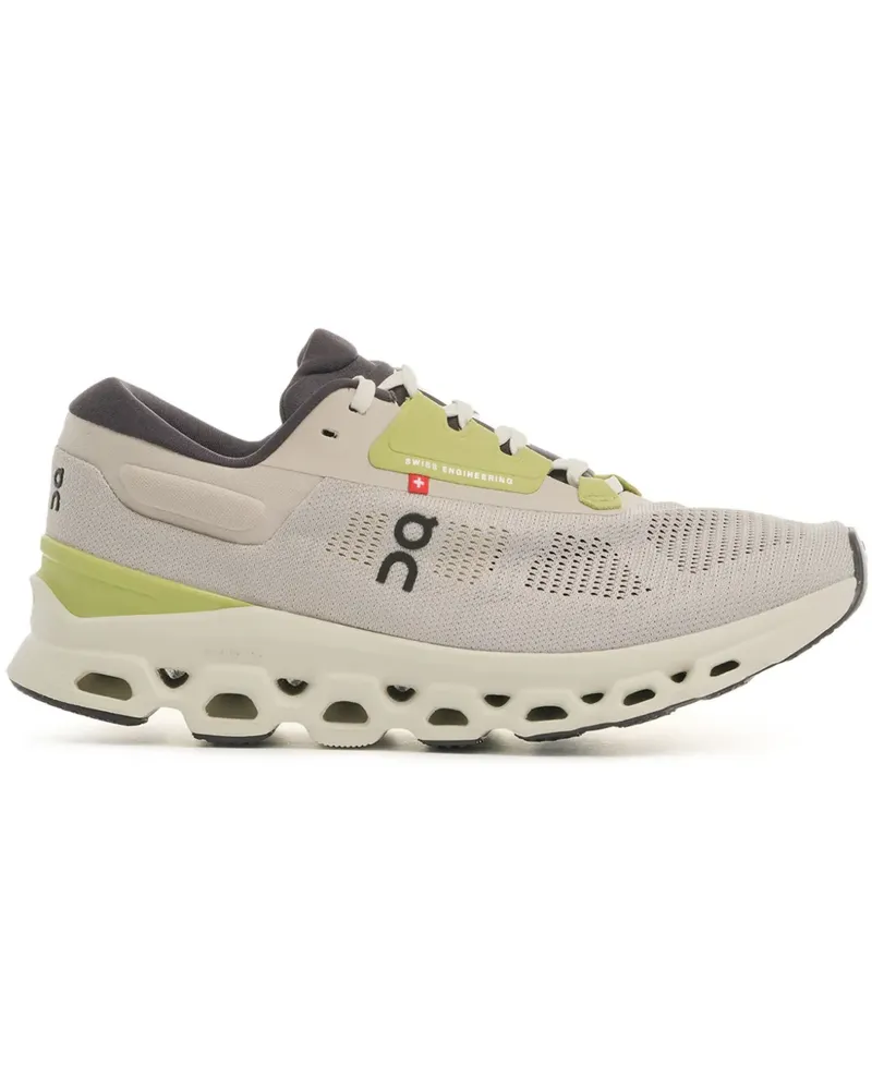 ON Cloudstratus 3 WMNS "Pearl Ivory" - Grau Grau