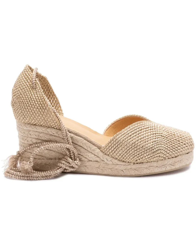 Castañer Cora Espadrilles 70mm - Braun Braun