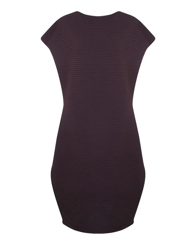 Issey Miyake Midikleid mit Falten - Violett Violett