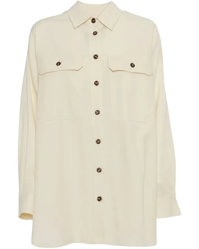 Max Mara Rolf Oversized-Hemd - Nude Nude