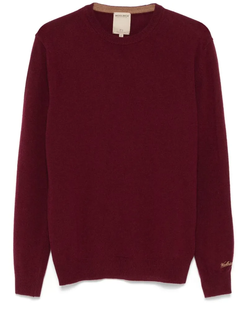 Woolrich Klassischer Pullover - Rot Rot