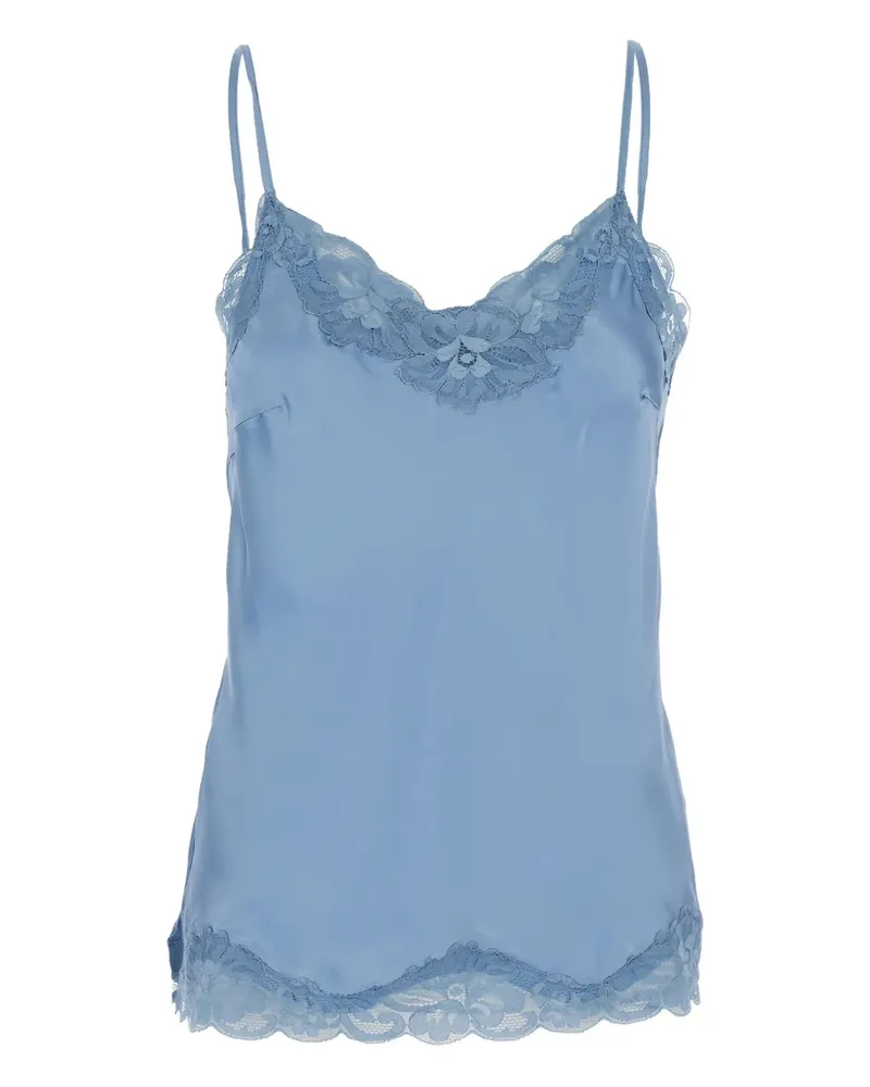 Gold Hawk Clothing Camisole-Top aus Seide - Blau Blau
