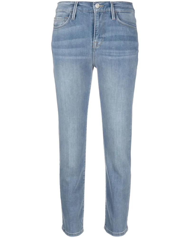 Frame Denim Le Nouveau Straight-Leg-Jeans Blau