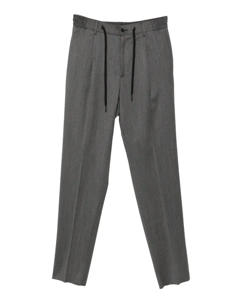 Tagliatore Klassische Hose - Grau Grau