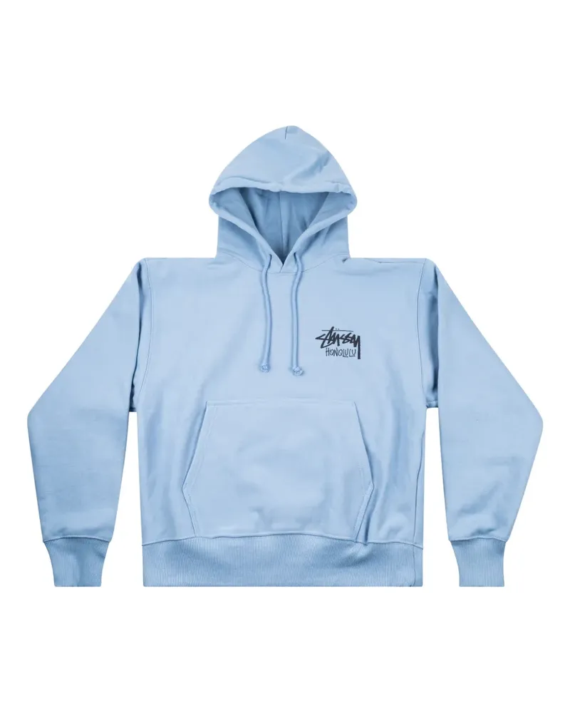 Stüssy Honolulu hoodie - Blau Blau