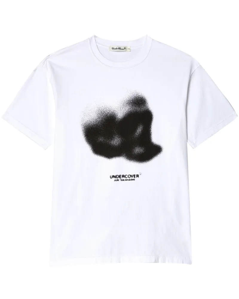 Undercover T-Shirt mit grafischem Print Weiß