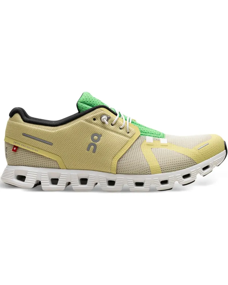 ON Cloud 5 Push "Hay/Acacia" Sneakers - Gelb Gelb