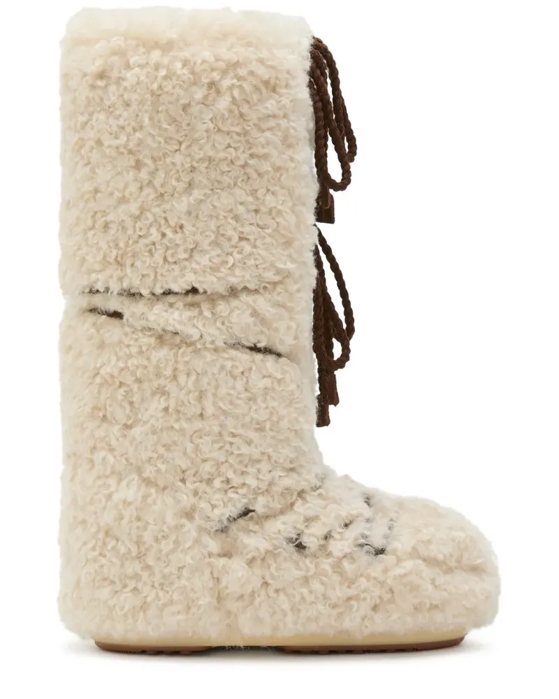 Moon Boot Icon Schneestiefel - Nude Nude
