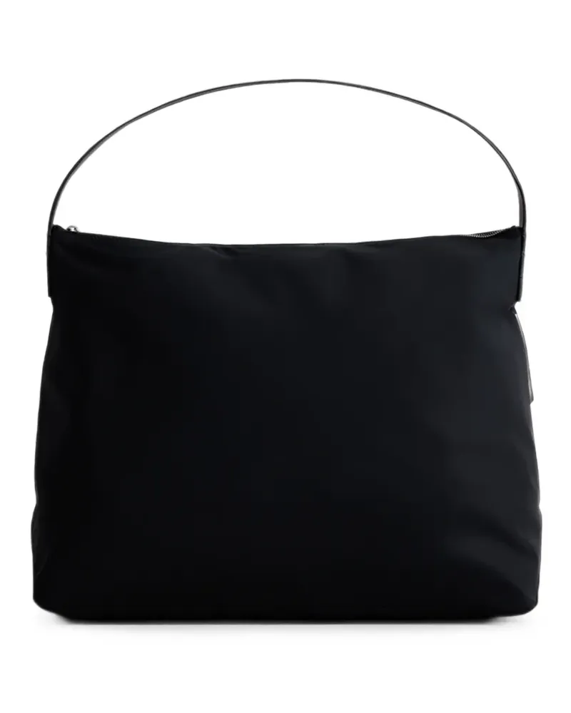 YU MEI Großer Utility Braidy Tote Bag - Schwarz Schwarz
