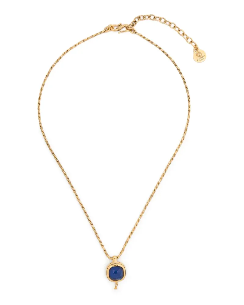 Goossens Paris Halskette mit Anhänger - Blau Blau