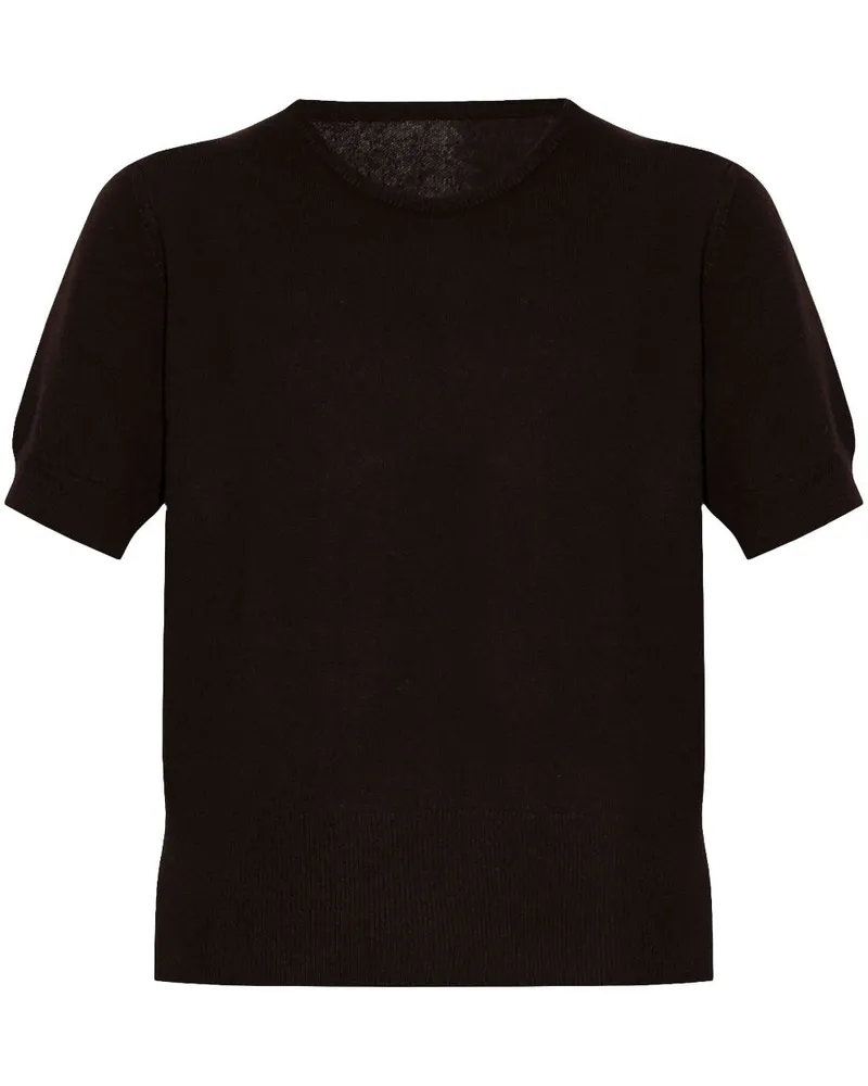 Maison Margiela T-Shirt aus Schurwolle - Braun Braun