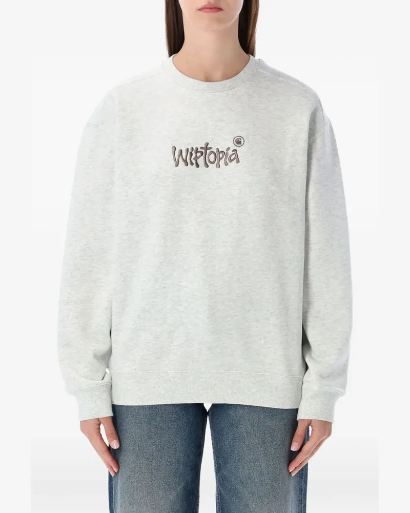 Carhartt WIP Wiptopia script sweater - Grau Grau