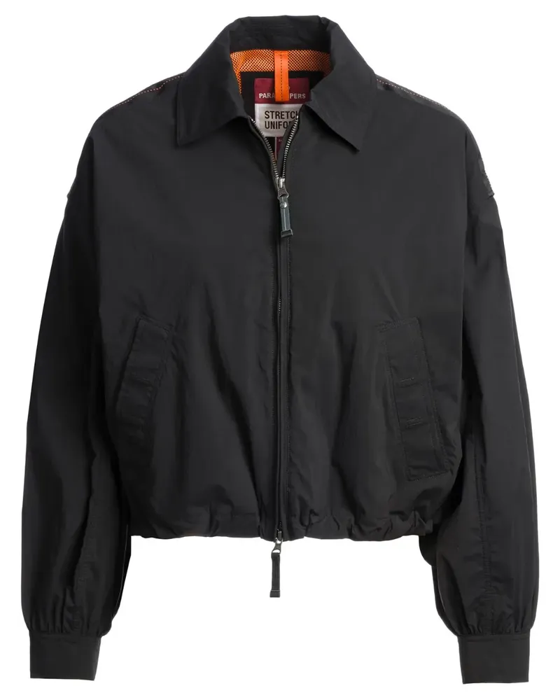 Parajumpers Bomberjacke mit Logo-Patch - Schwarz Schwarz