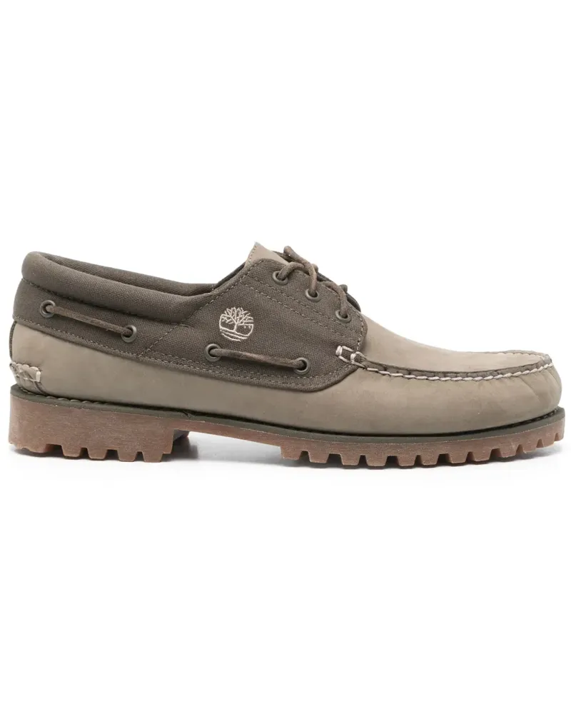 Timberland Handgenähte 3-Eye-Segelschuhe - Grün Grün