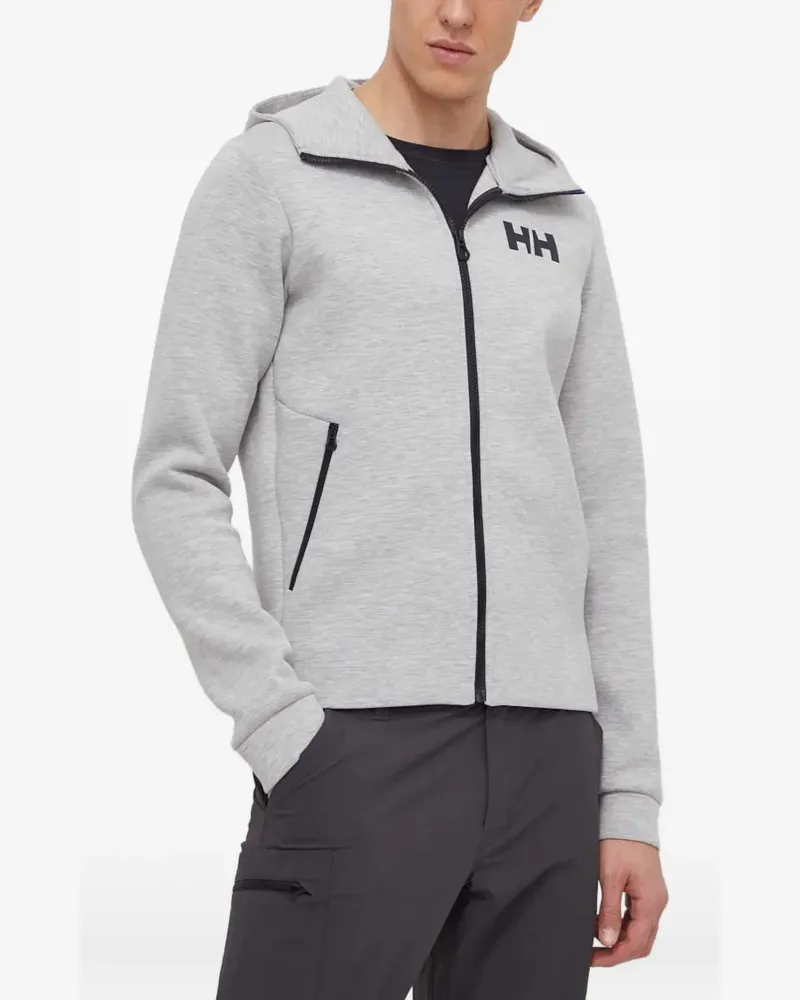 Helly Hansen Kapuzenjacke mit Reißverschluss - Grau Grau