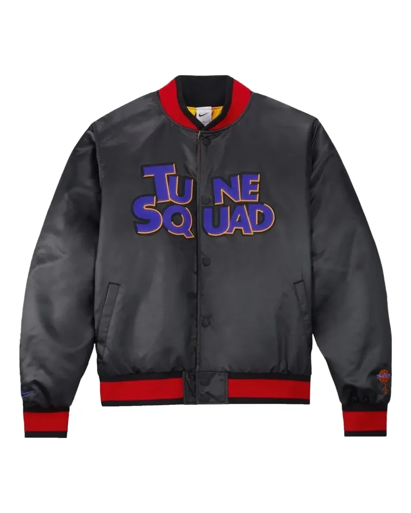 Nike x Lebron x Space Jam: A New Legacy "Tune Squad" bomber jacket - Schwarz Schwarz