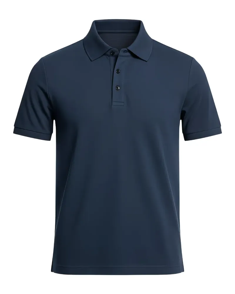 Michael Kors Gestricktes Poloshirt mit Noppen - Blau Blau