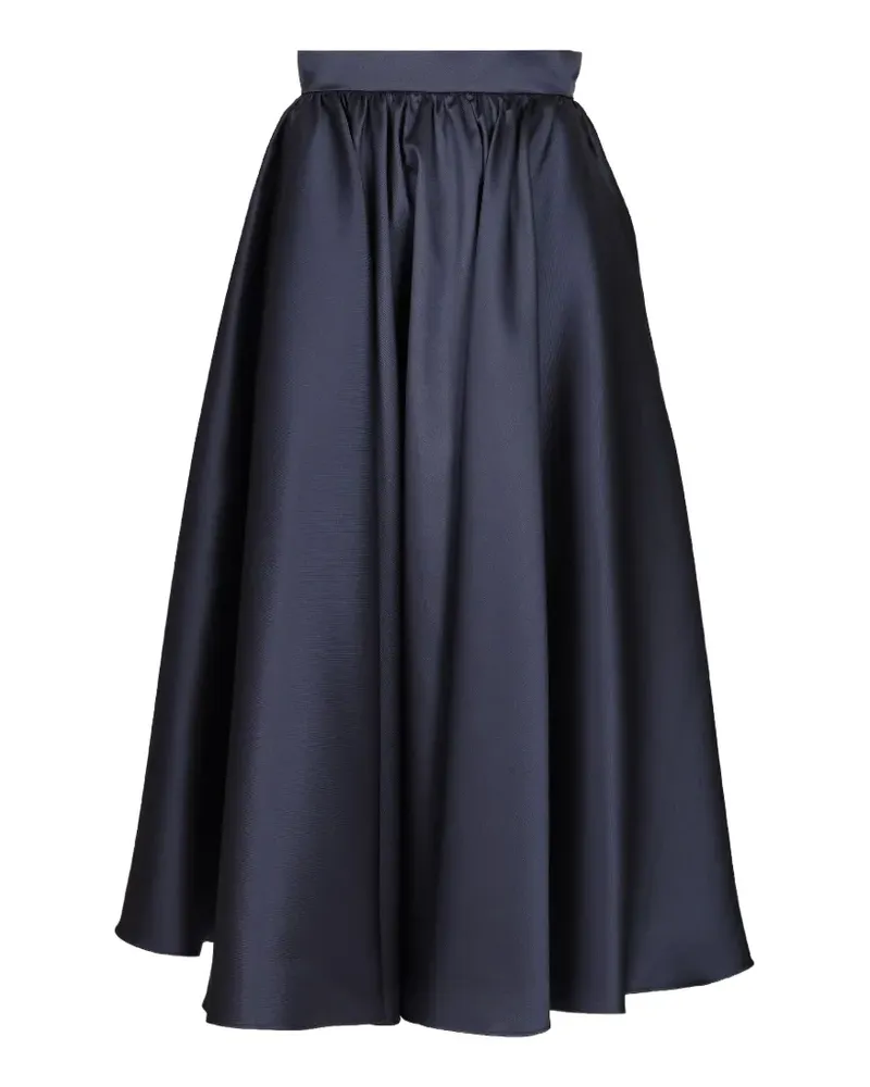 Al Duca D’Aosta 1902 flared skirt - Blau Blau