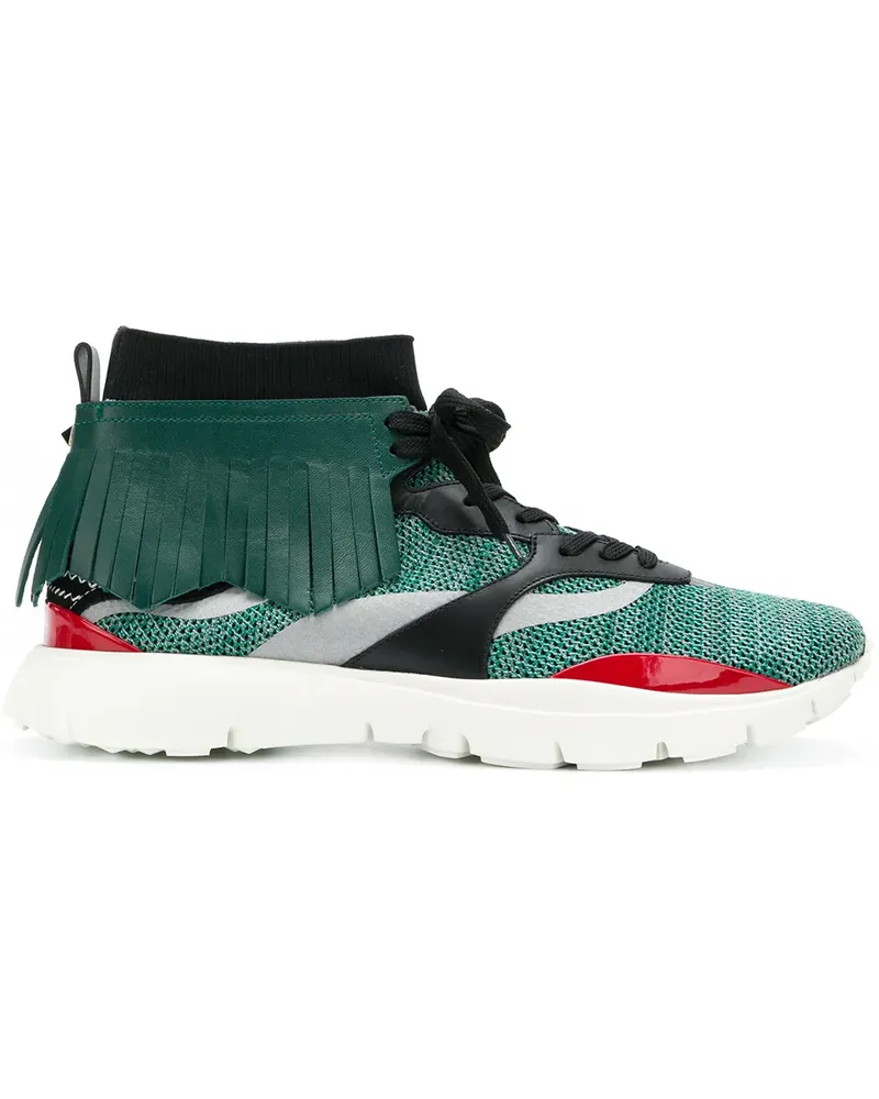 Valentino Garavani Heroes' High-Top-Sneakers - Grün Grün
